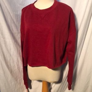 New with tags cropped sweatshirt